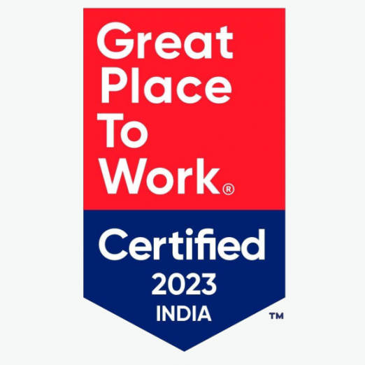 Certified as a Great Place to Work
