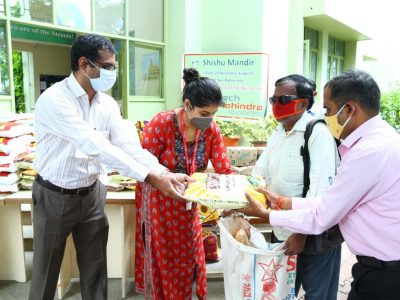 Dry Ration Kit Distribution to Persons with Disabilities